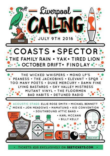 Liverpool Calling Poster