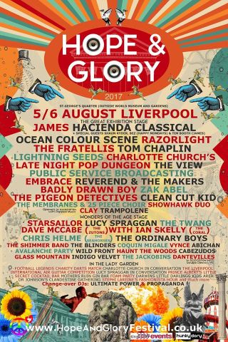 Hope & Glory Festival Poster
