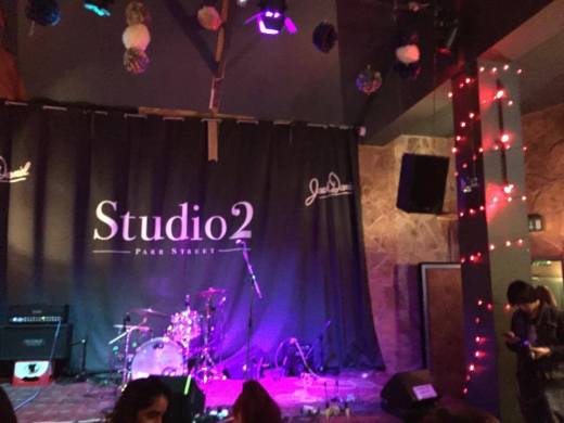 The stage of Studio2 @ Parr Street