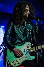 Mint's charismatic frontman, Zak Roshid. Photo by Fi Carroll - Vinyl Junkie Presents